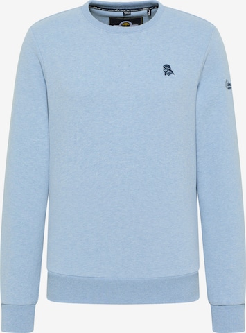 Schmuddelwedda - Sweatshirt em azul: frente