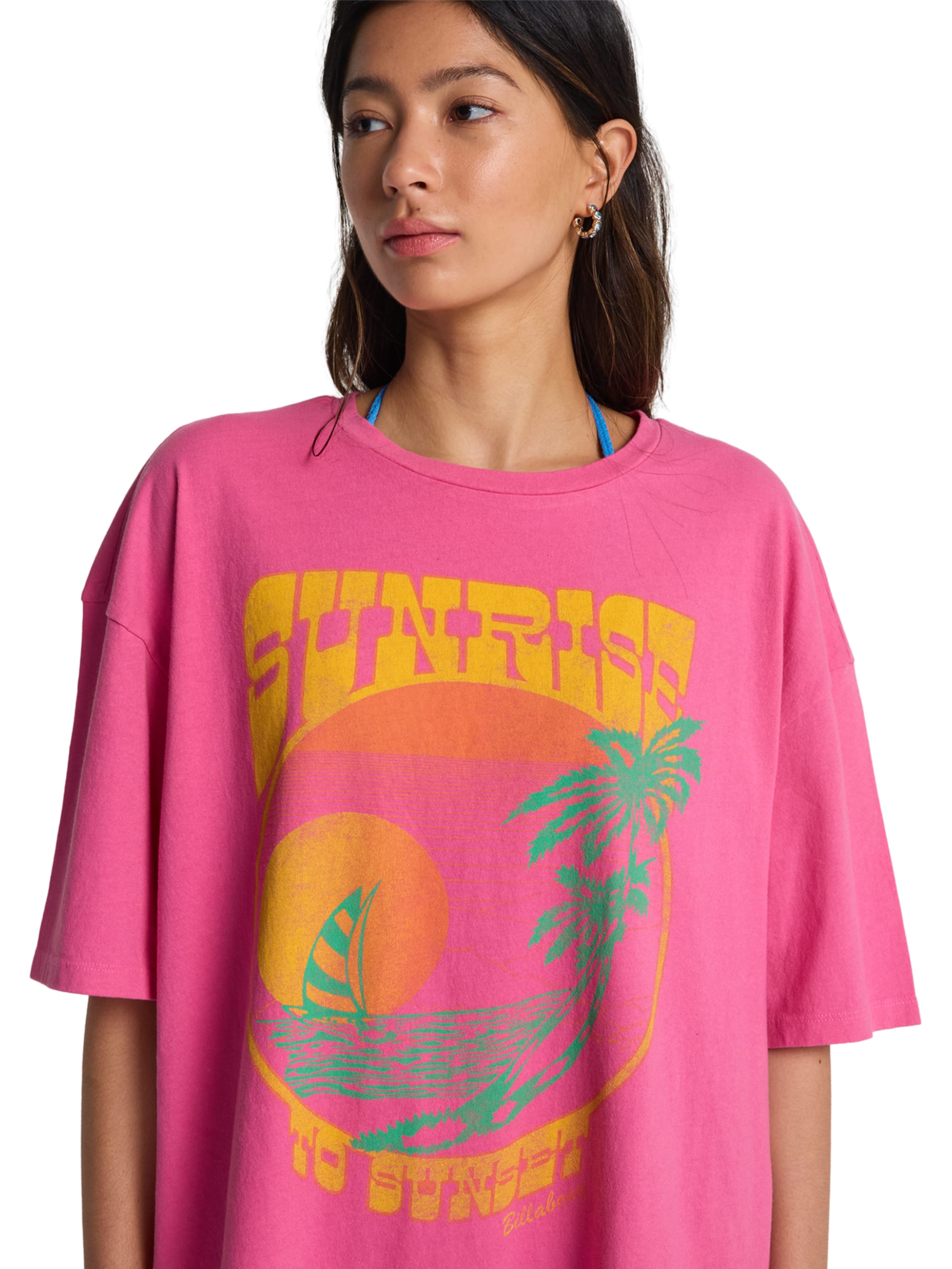 BILLABONG Тениска 'Sunrise To Sunset 2' в розово