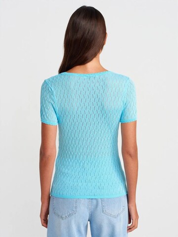 Dilvin Sweater in Blue