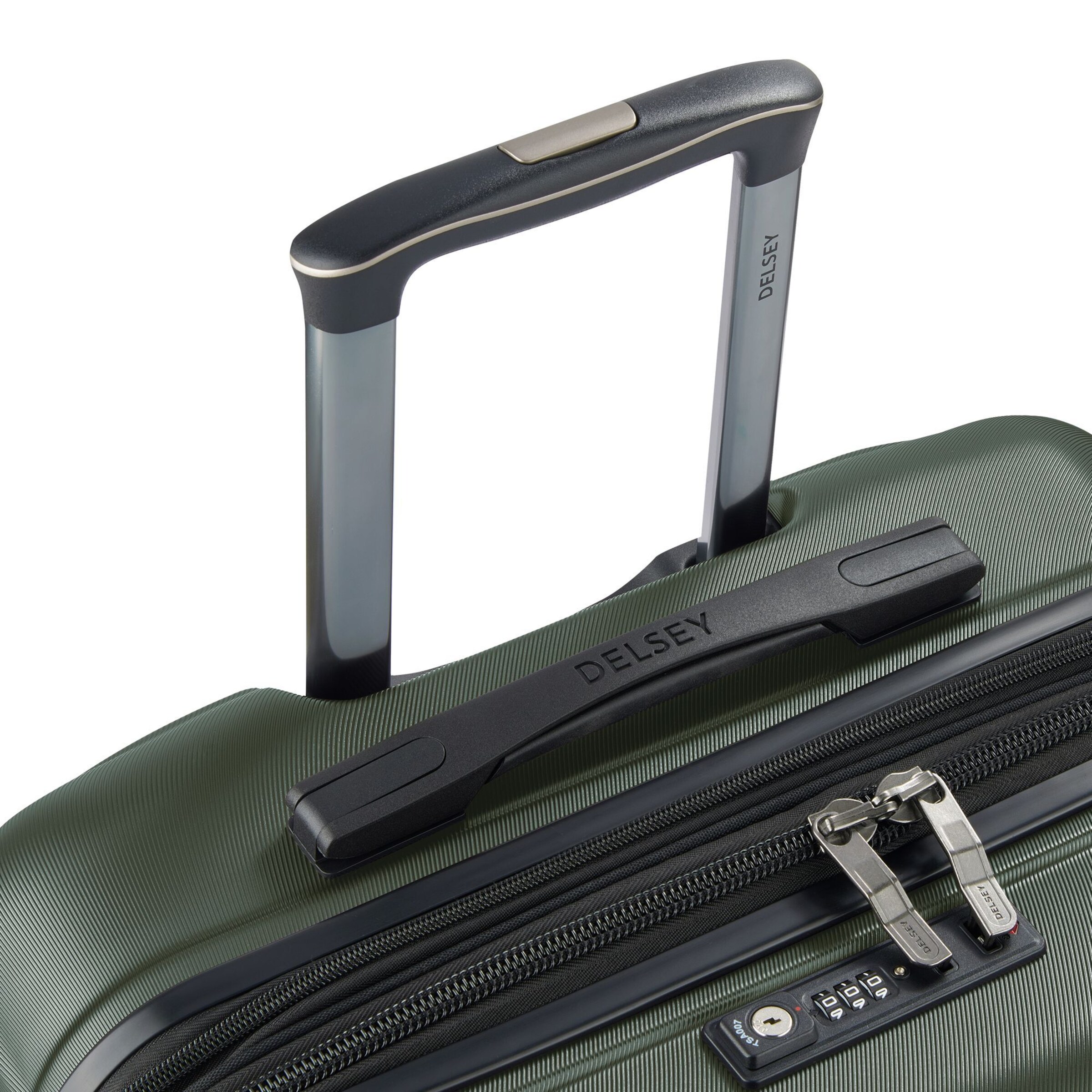 Delsey Paris Trolley 'Meteor' in Groen