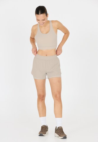 ENDURANCE Regular Sportbroek 'Val' in Beige