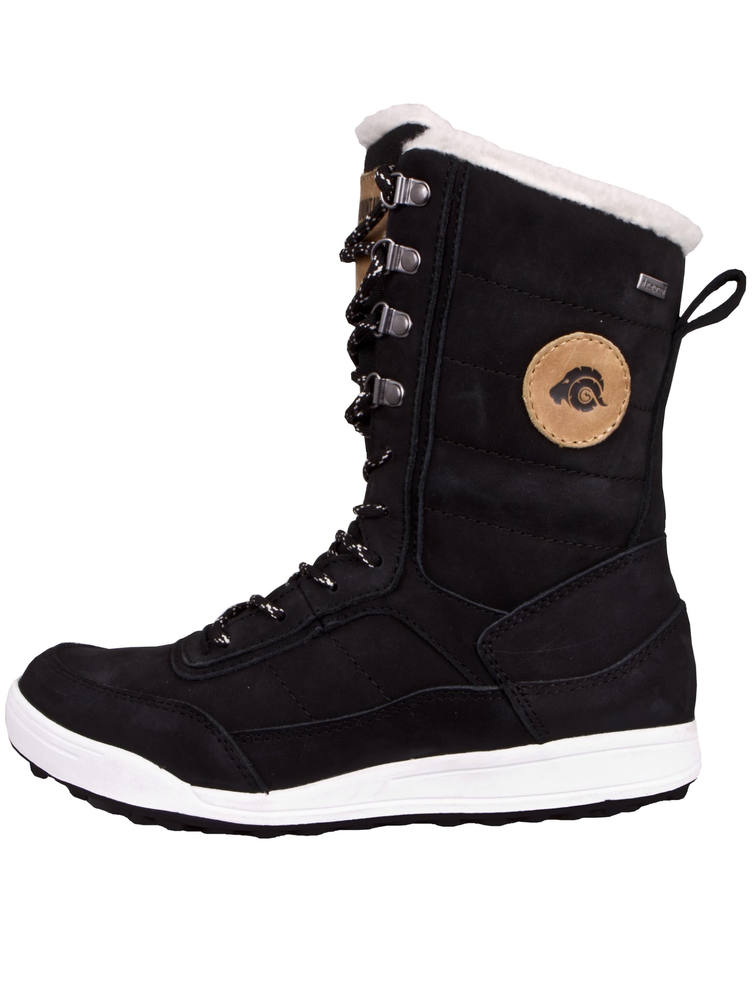 Guggen Mountain Snowboots 'HPC58' in Schwarz: Vorderseite