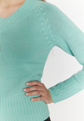 MYMO Sweater 'blonda' in Blue