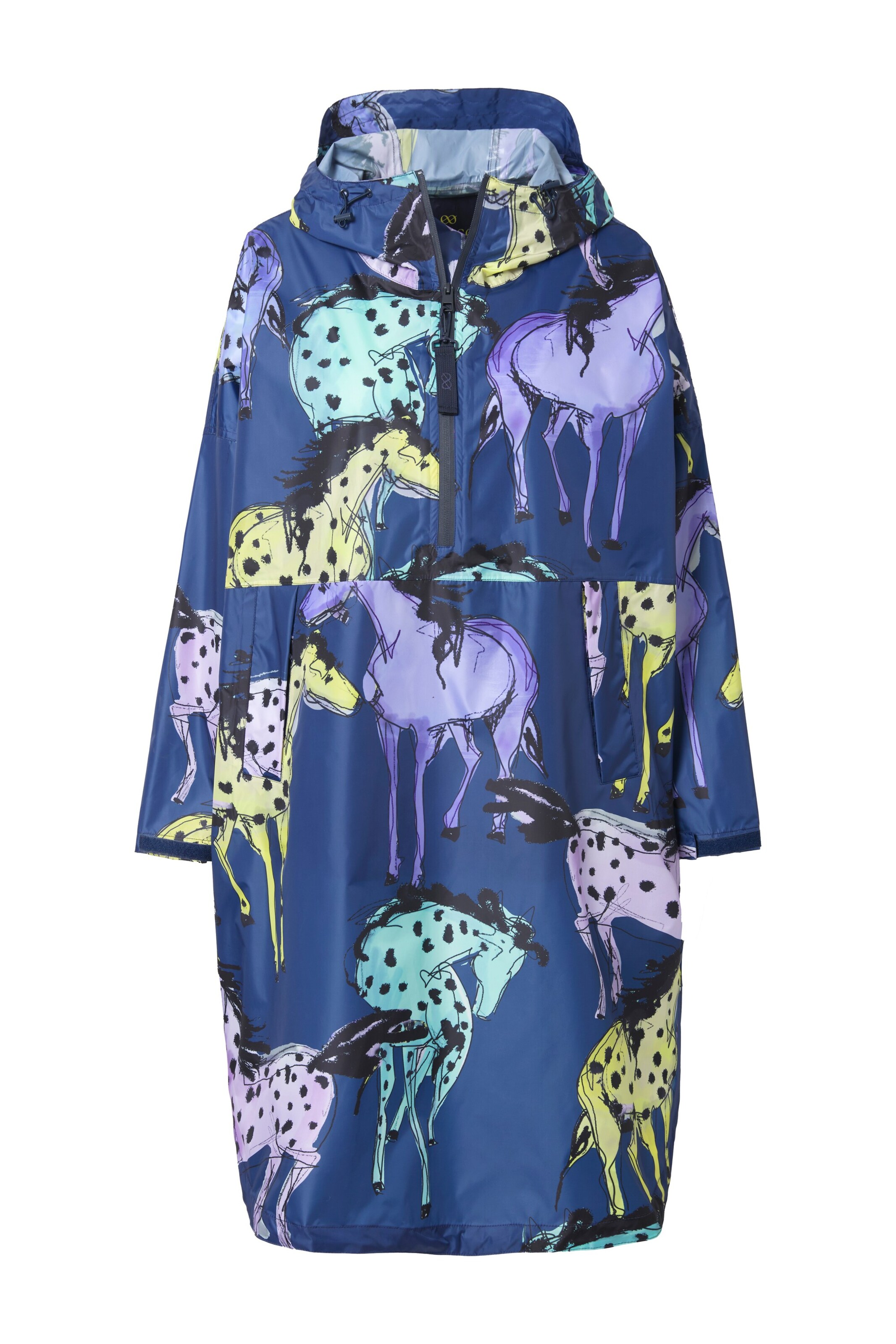 LAURASØN Functionele jas in Blauw: voorkant