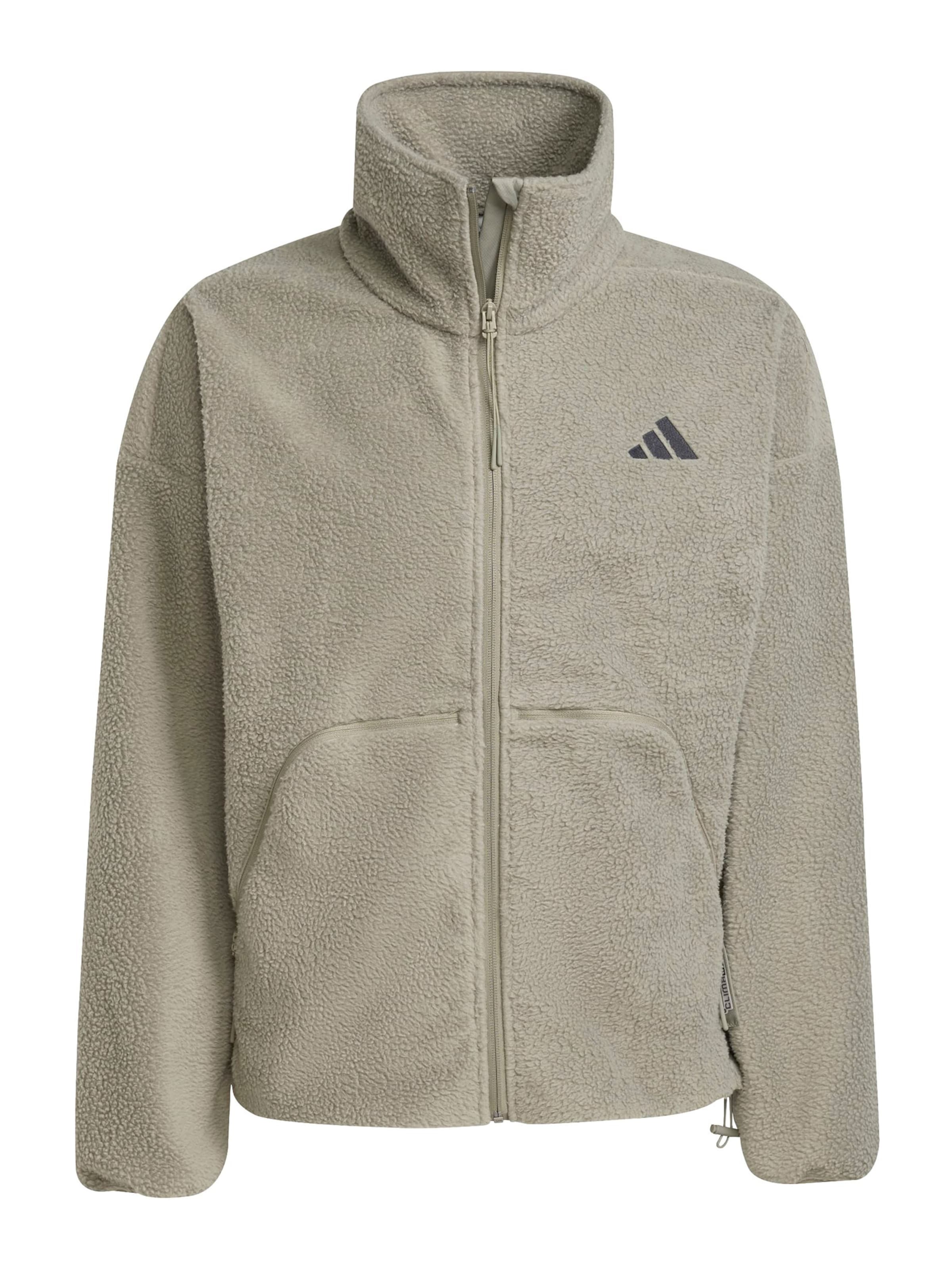 ADIDAS SPORTSWEAR - Chaqueta polar funcional en verde: frente