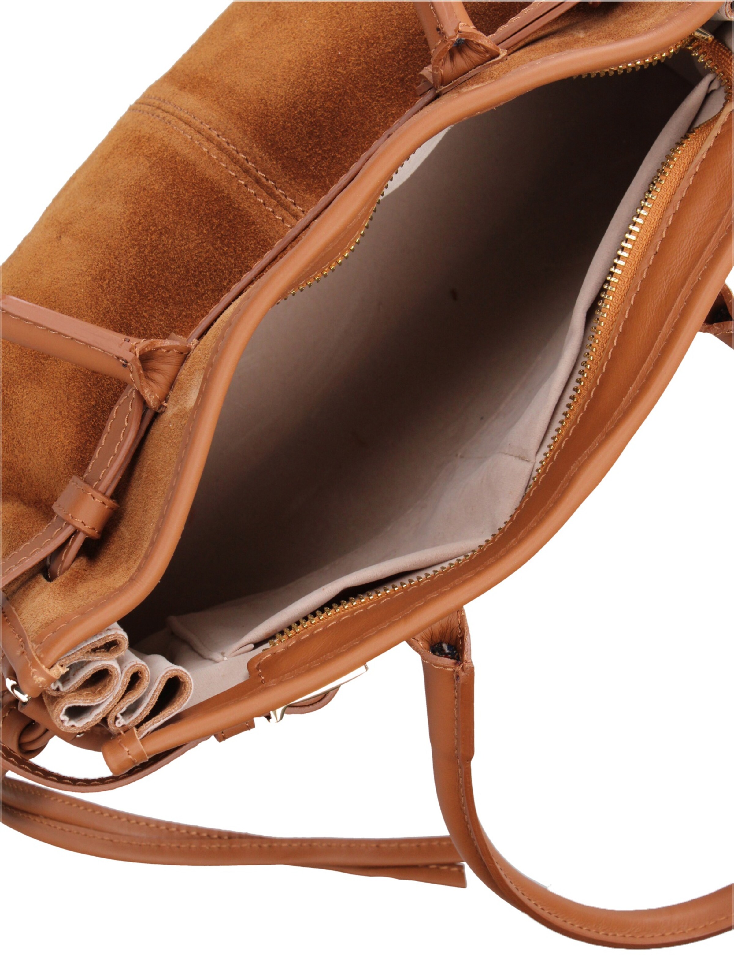 Gave Lux Schoudertas 'Novara Ultra' in Bruin