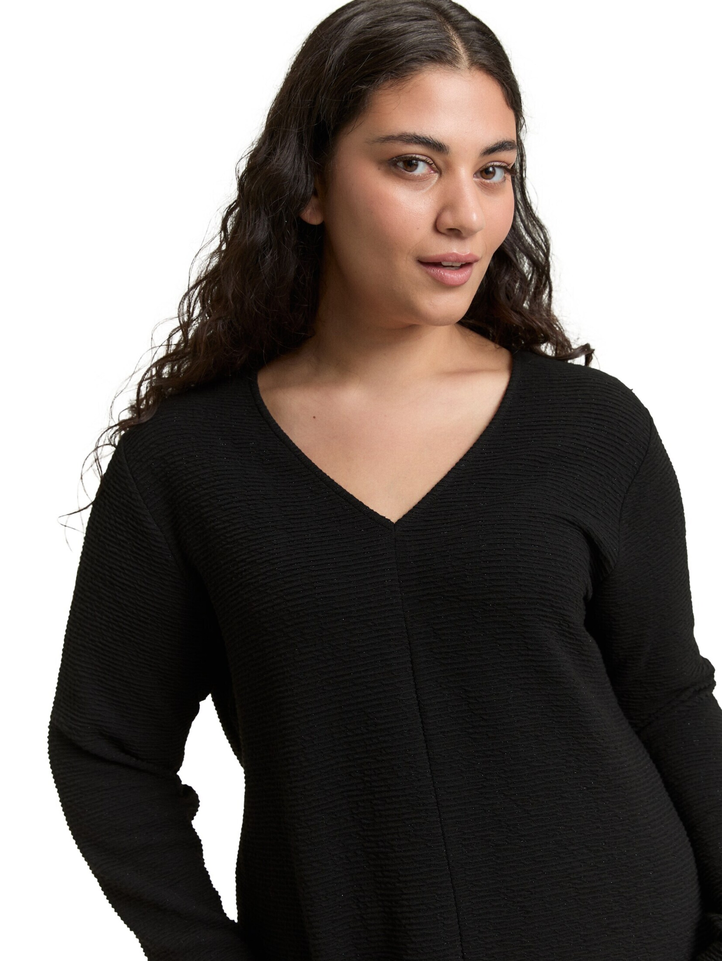 Tom Tailor Women + Kleid in Schwarz