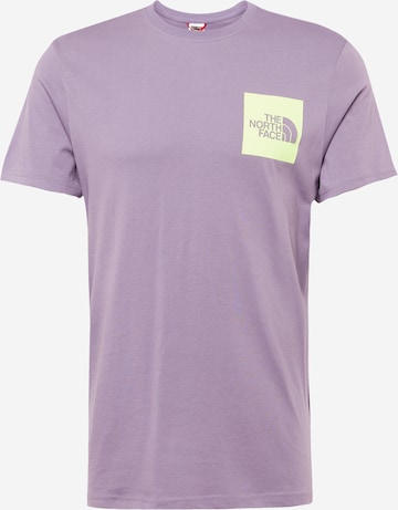 THE NORTH FACE Shirt 'FINE' in Purple: front