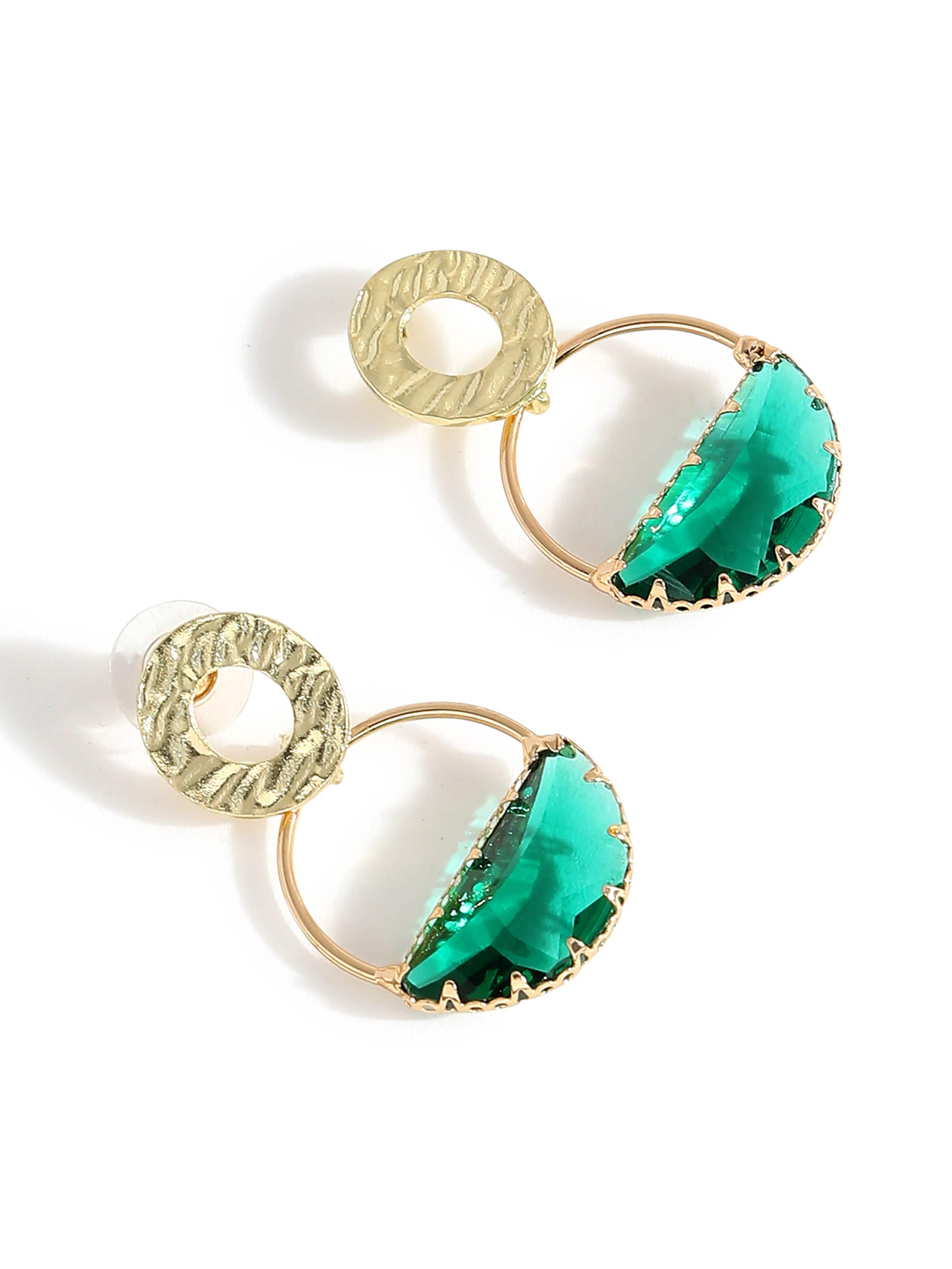 SOHI Kolczyki 'Rinju' w kolorze złoty: przód