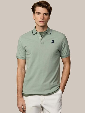 Maglietta 'Heritage' di Hackett London in verde: frontale