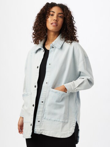 SISTERS POINT Between-season jacket 'OTINA' in Blue: front