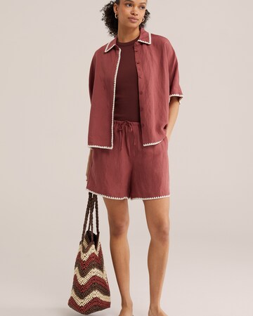 WE Fashion - Blusa em rosa