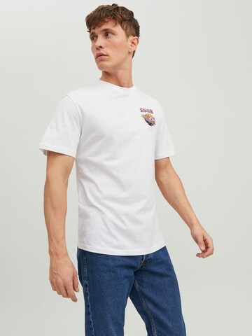 JACK & JONES Póló 'Taco' - fehér: elől