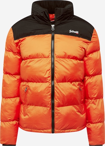 Veste mi-saison 'UTAH' Schott NYC en orange : devant