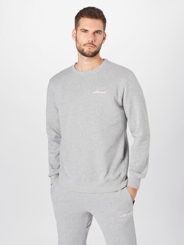 ELLESSE Regular fit Sports sweatshirt 'Brufa' in Grey: front