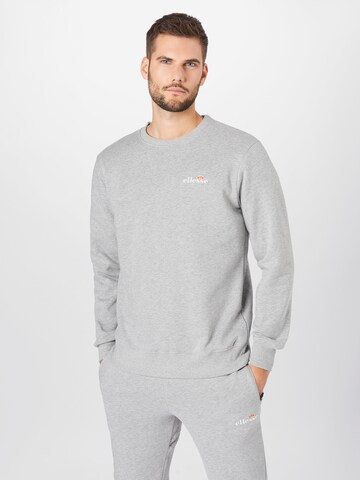 ELLESSE Regular fit Sportsweatshirt 'Brufa' in Grijs: voorkant