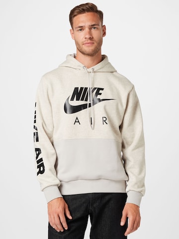 pilka Nike Sportswear Sportinio tipo megztinis: priekis