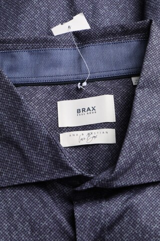 BRAX Button Up Shirt in XS in Blue