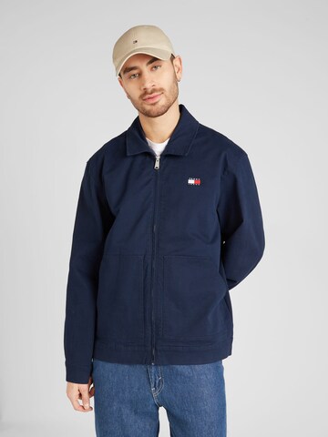 Veste mi-saison Tommy Jeans en bleu : devant