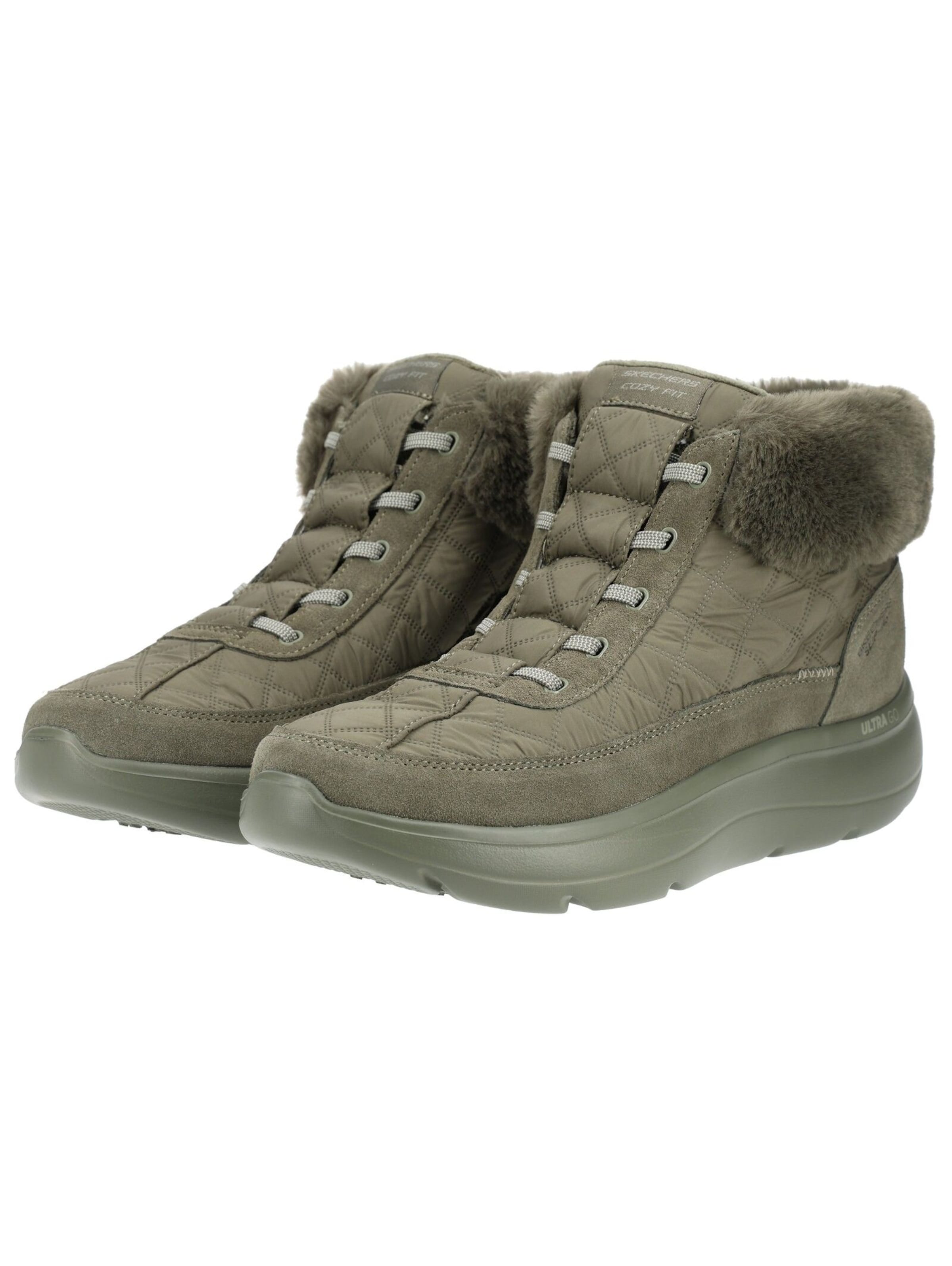 Bottines à lacets SKECHERS en vert