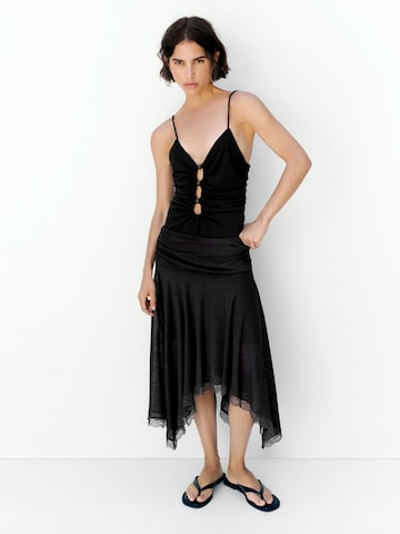 Pull&Bear Shirt bodysuit in Black