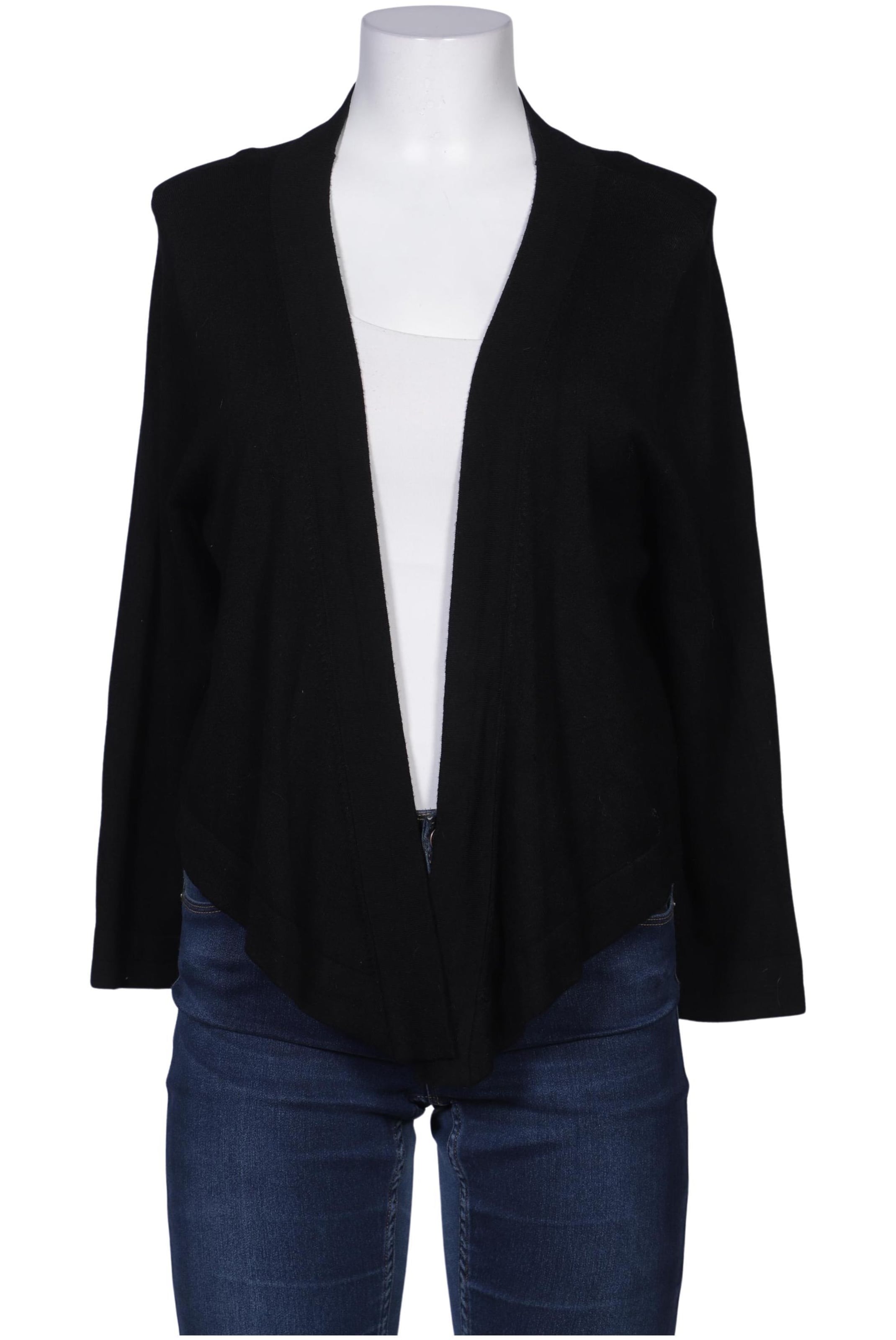 COMMA Strickjacke XL in Schwarz: Vorderseite