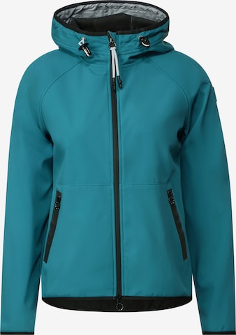 CECIL Performance Jacket in Blue: front