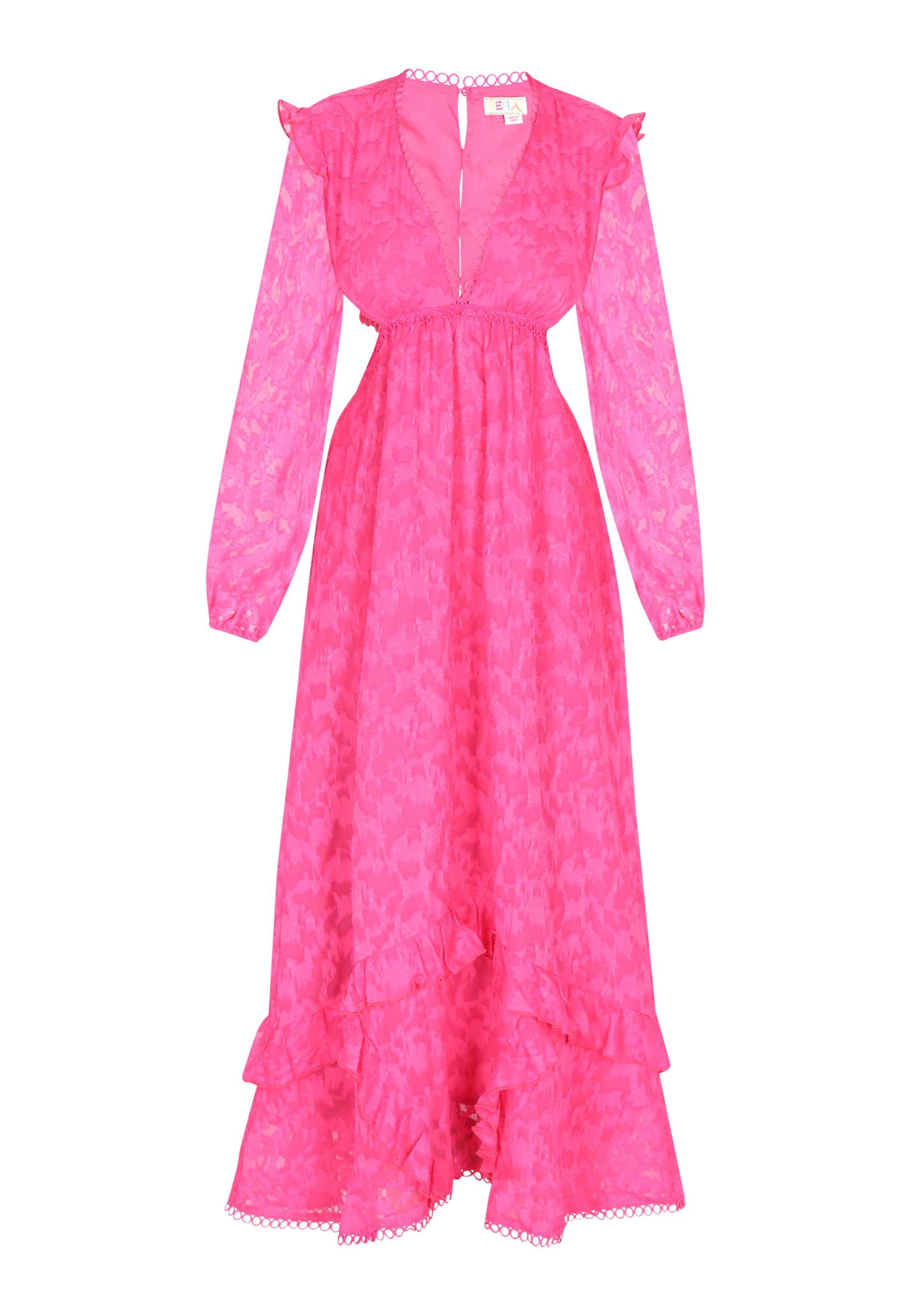 IZIA Βραδινό φόρεμα &#x27;Fashion Look&#x27; σε ροζ: μπροστά