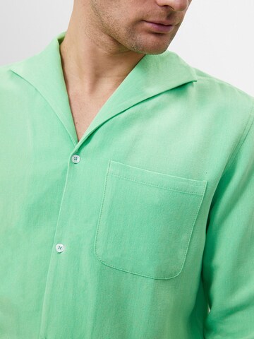 Coupe regular Chemise Antioch en vert