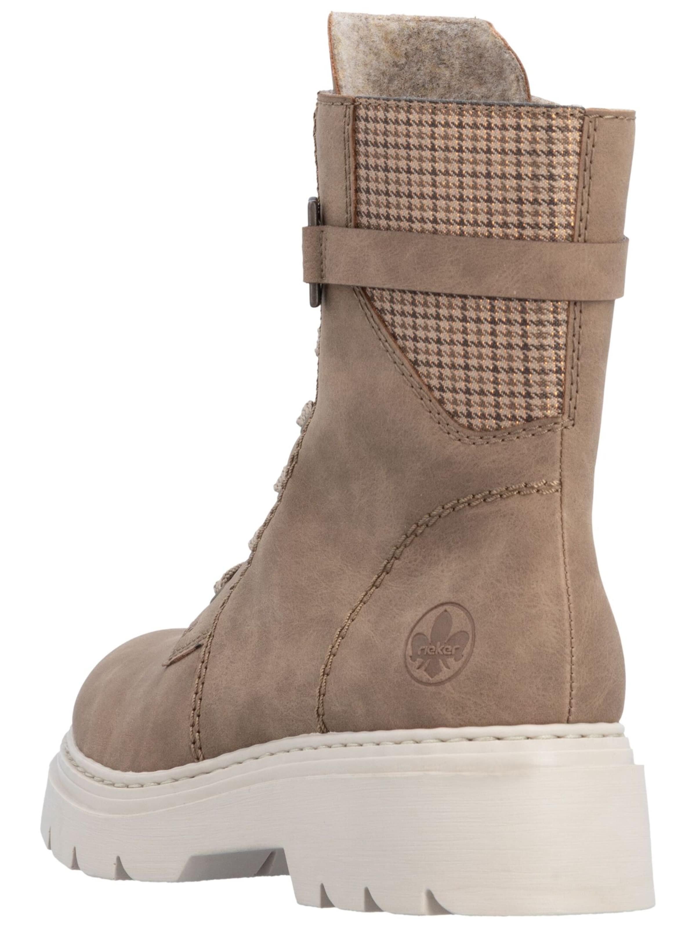 Rieker Lace-up bootie in Brown