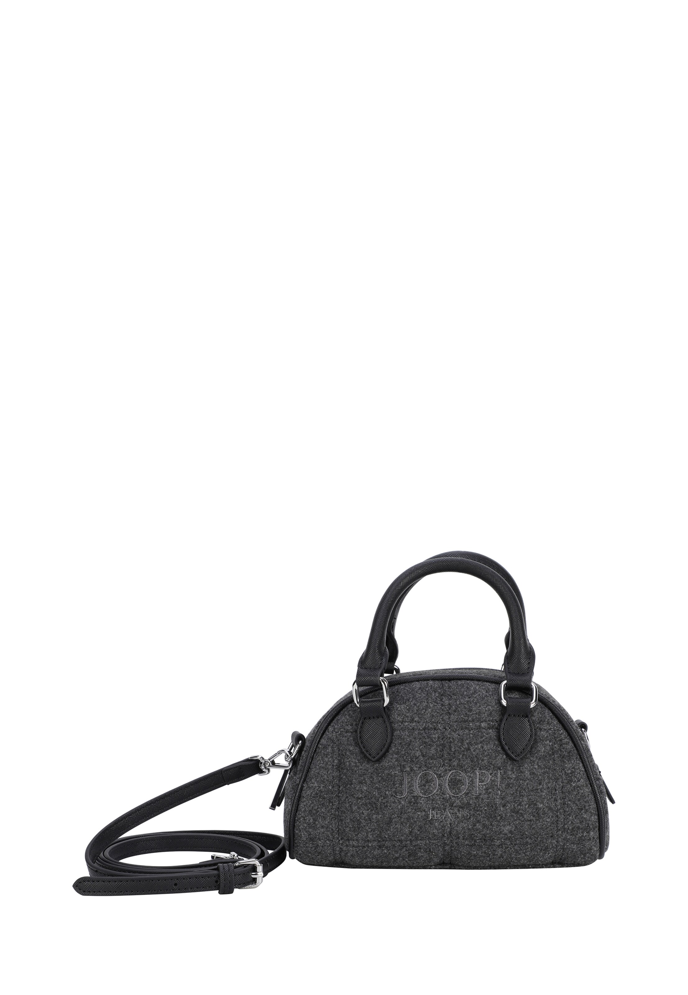 JOOP! Jeans - Malas de tiracolo 'Ordine Giaccone Carina' em cinzento: frente