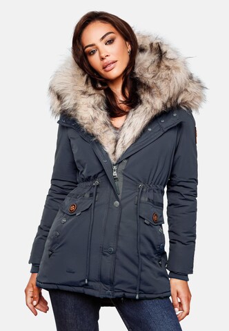NAVAHOO Parka 'Sweety' in Blau: Vorderseite