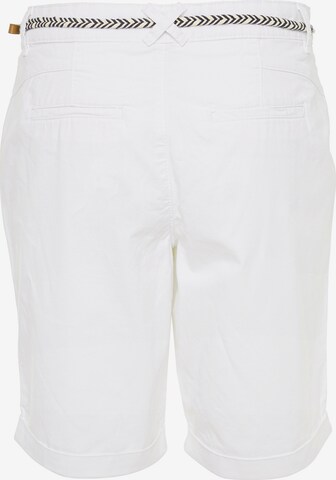 Orsay Normální Chino kalhoty – bílá