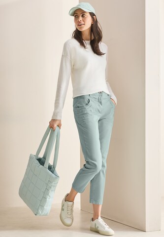 CECIL Slimfit Hose in Blau