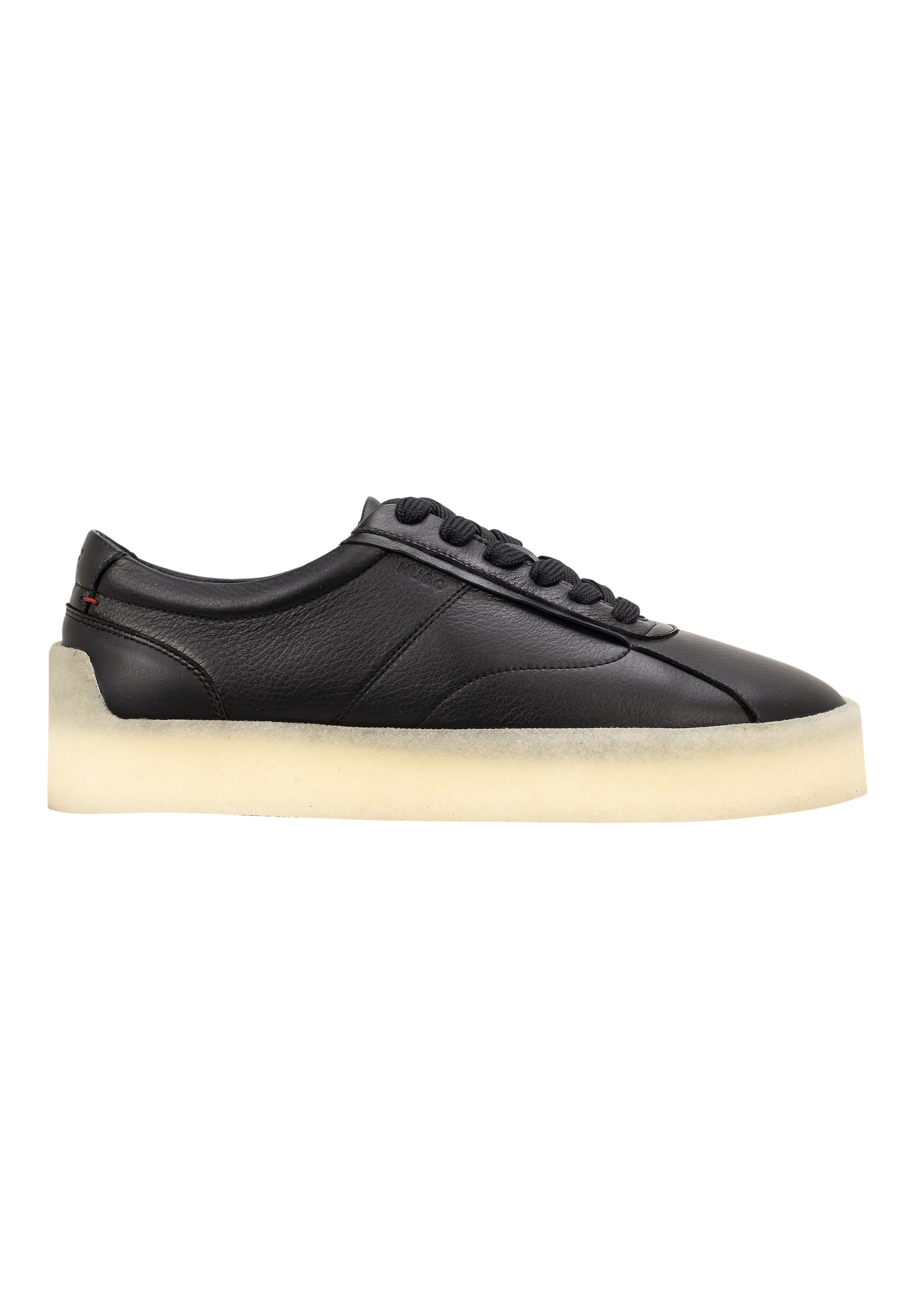 HUGO Sneakers in Black: front