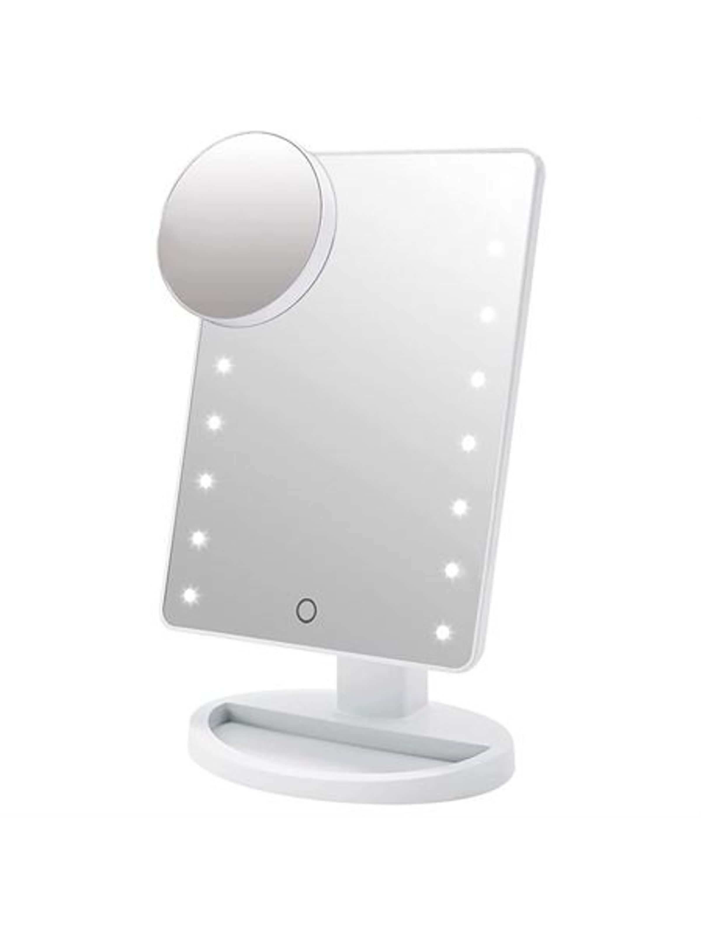 Boîte à bijoux 'UNIQ Classic Star Makeup Mirror - White' UNIQ Beauty en blanc : devant
