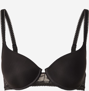 T-shirt Reggiseno 'MARTA' di PASSIONATA in nero: frontale