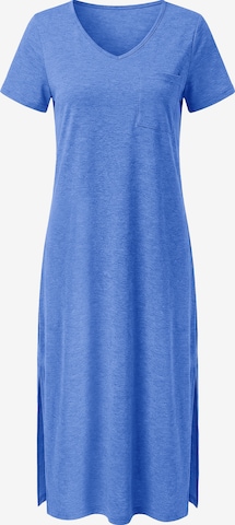 Imily Bela Obleka | modra barva: sprednja stran