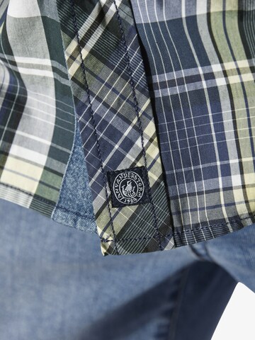 Jan Vanderstorm Comfort fit Button Up Shirt 'Runkar' in Green