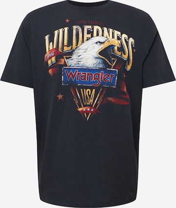 WRANGLER Shirt 'Eagle' in Black: front