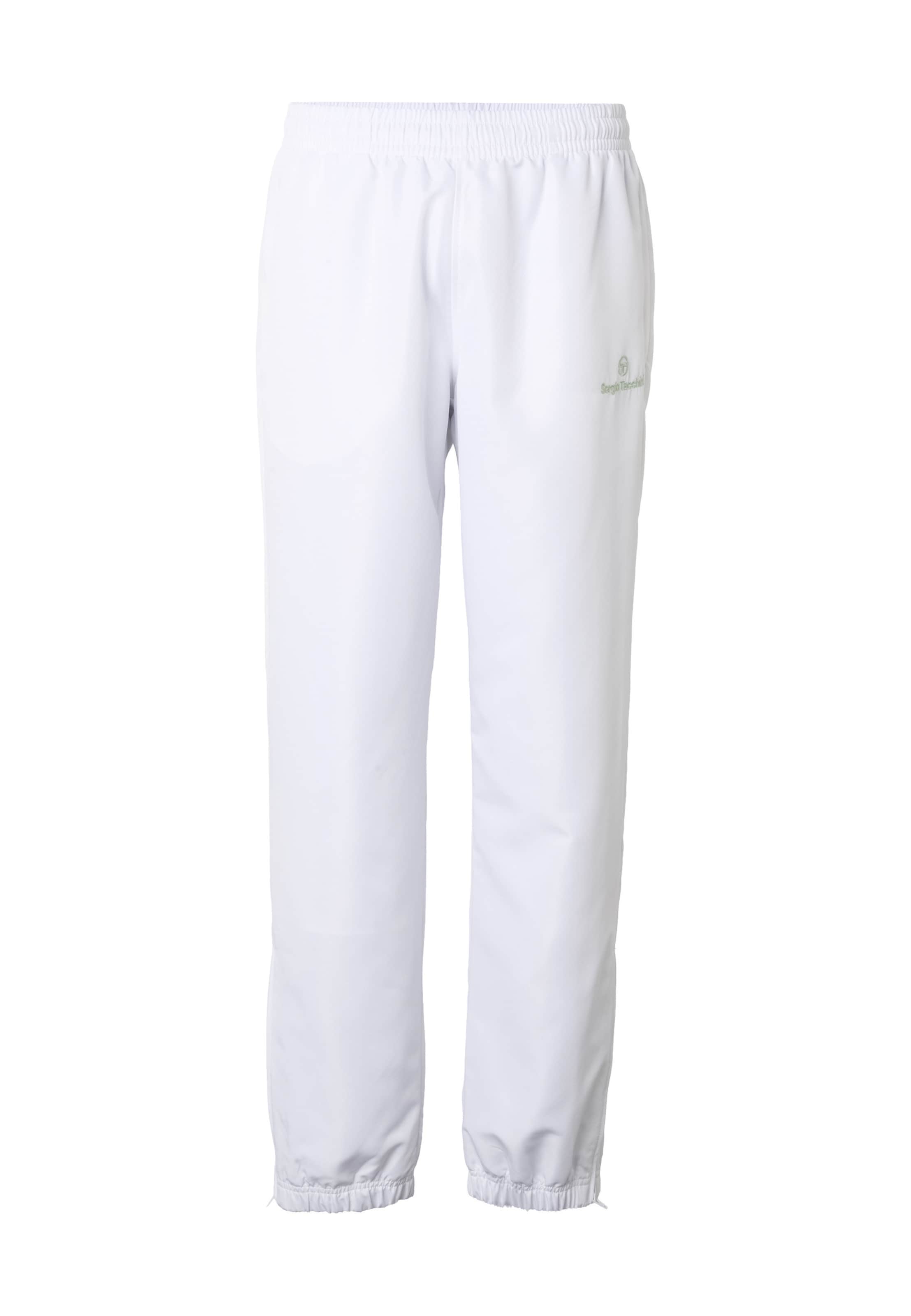 Sergio Tacchini Pantalon de sport 'Carson' en blanc, Vue avec produit