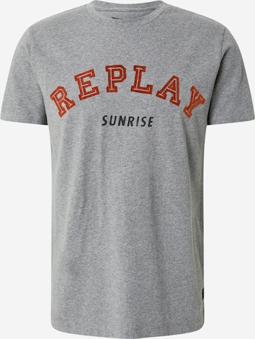 REPLAY Shirt in Grey: front