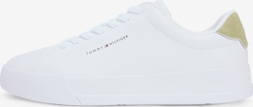 Baskets basses 'COURT ESS' TOMMY HILFIGER en blanc : devant