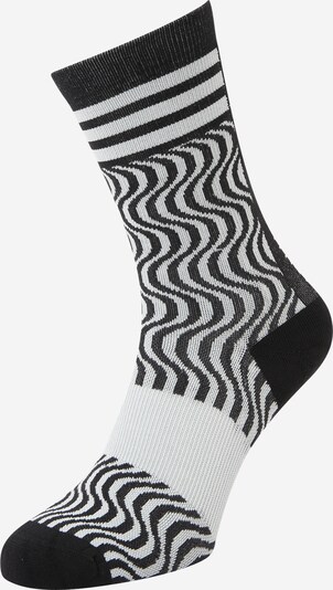 adidas by Stella McCartney Athletic Socks in Black / White, Item view