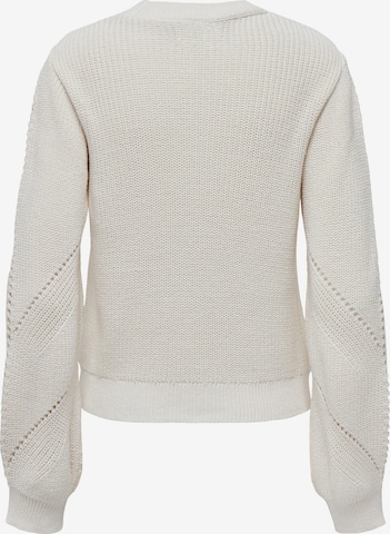 Pull-over 'ELLA' ONLY en blanc