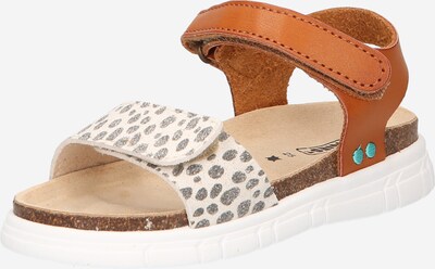 BunniesJR Sandale 'Bregje Beach' in hellbeige / cognac / dunkelbraun, Produktansicht