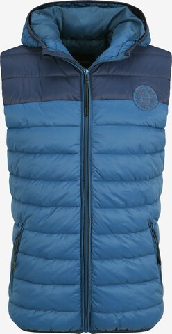 BLEND Vest 'Nippo' in Blue: front