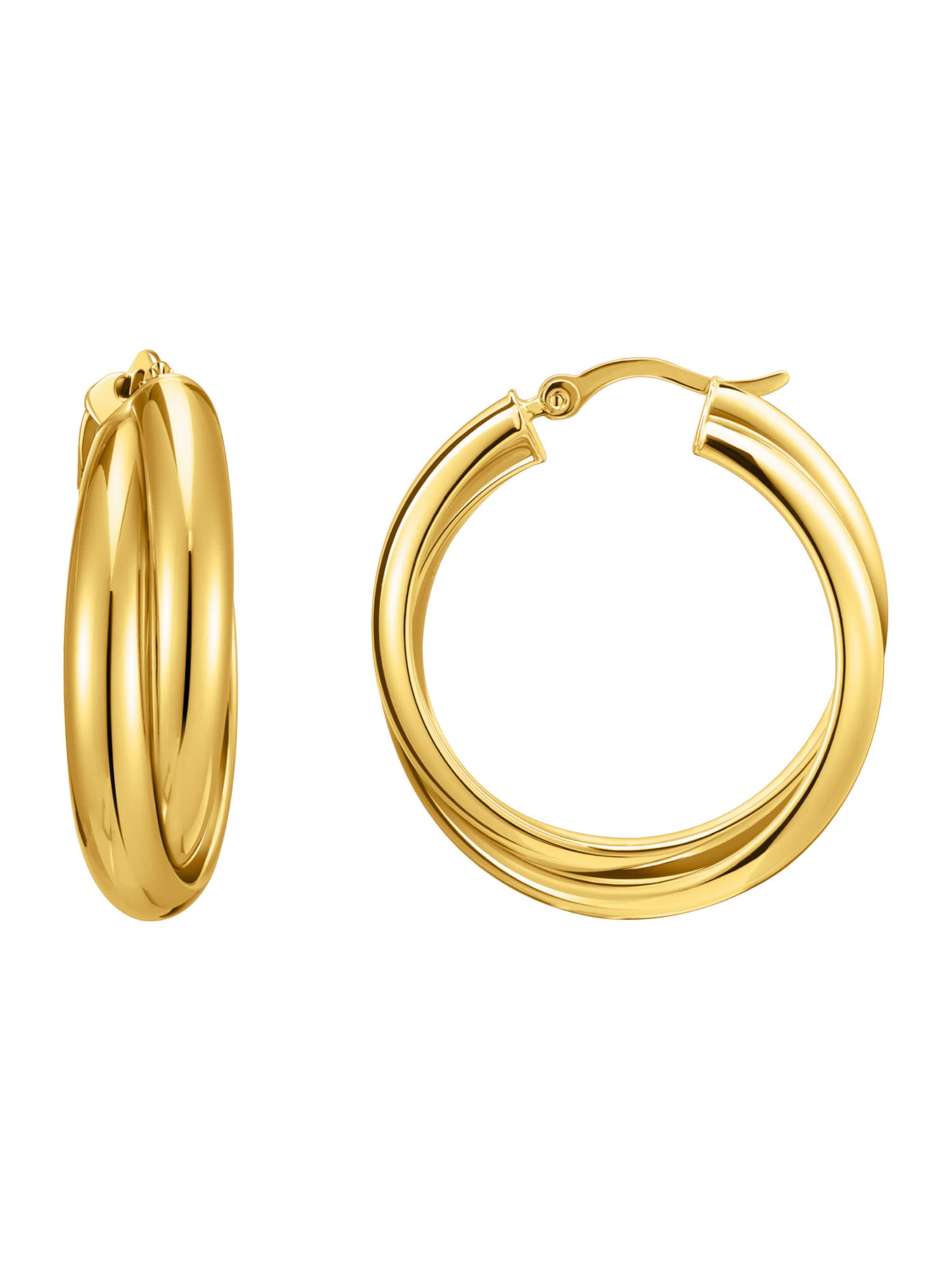 Thomas Sabo Ohrringe in Gold: Vorderseite