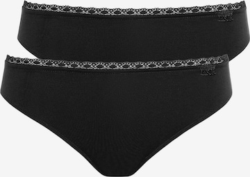 Lisca Slip 'Ines' in Schwarz: Vorderseite