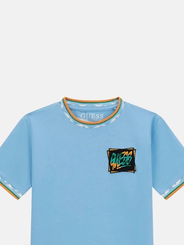 GUESS KIDS - Camiseta 'SS' en azul